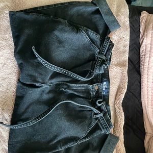 Hollister ultra high rise mom jeans